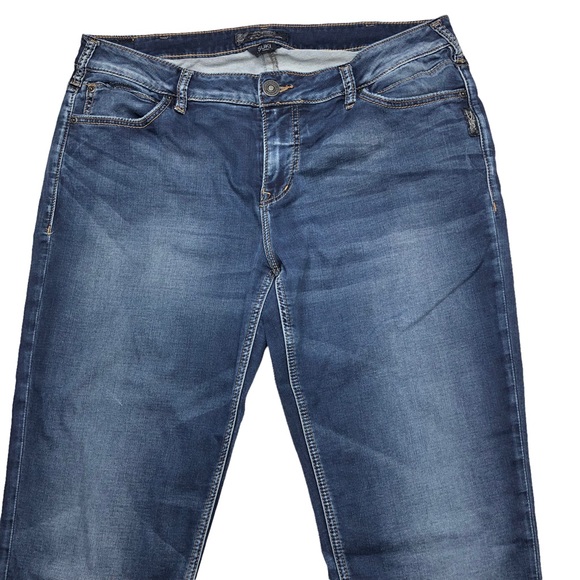 Silver Suki High Skinny Stretch 37” Inseam - Picture 3 of 15